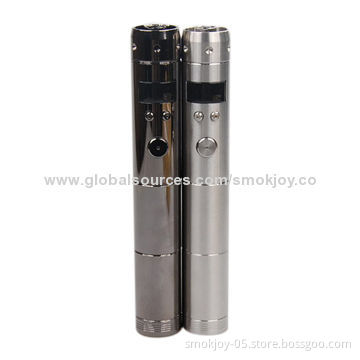 Smokjoy Stainless/Chrome Vamo V5 E-cigarette, Fit for 2,200mAh Battery, Variable Voltage